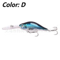 Floating Rock Little Fat Man 10.5cm deep diving mino fishing lure in multiple colours