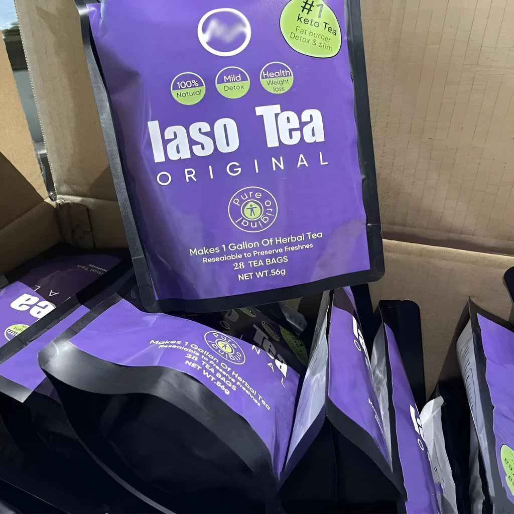Single bag of sugar-free slimming tea for cold soaking preparation.