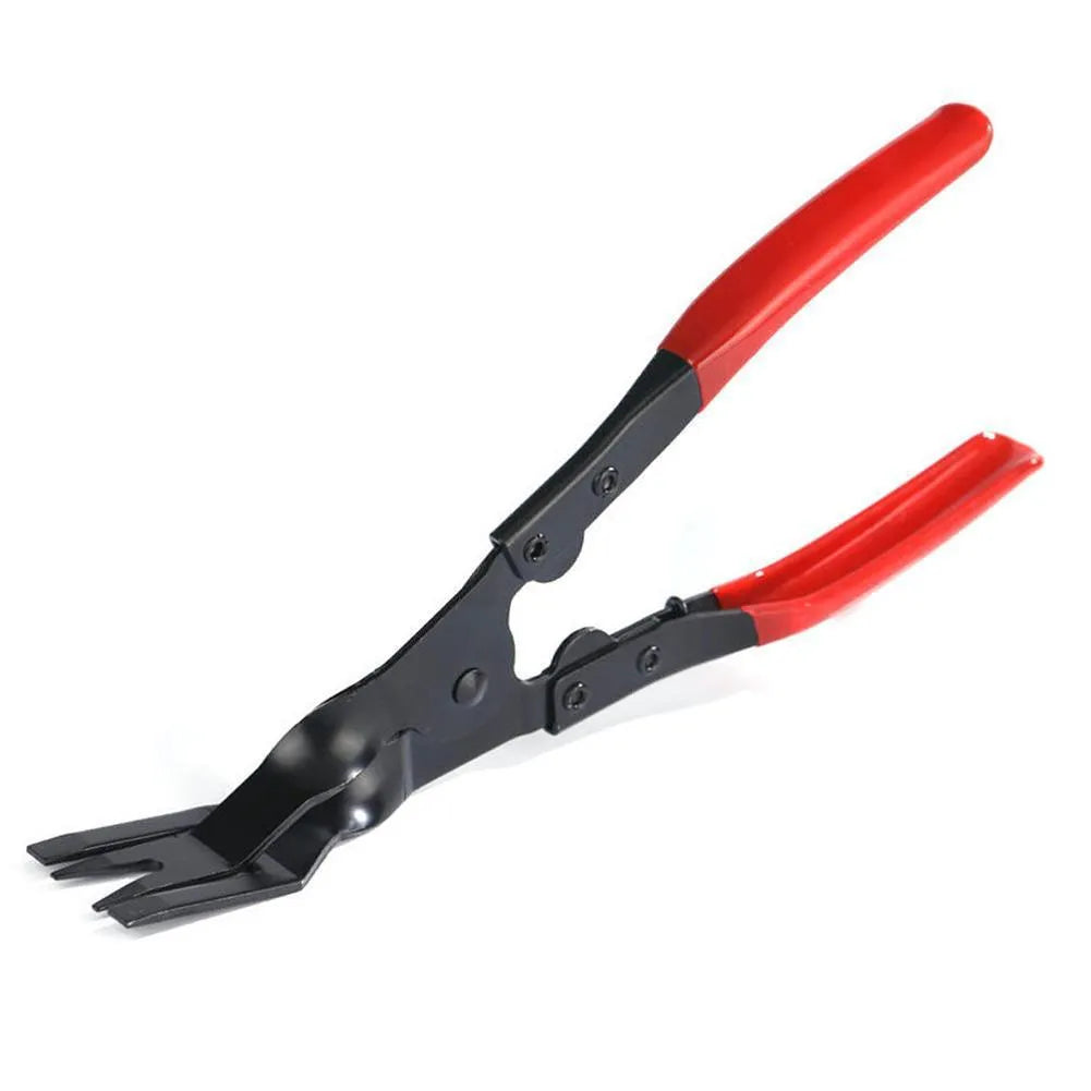 Blue car trim clamp removal pliers with 235mm steel construction for door panel disassembly