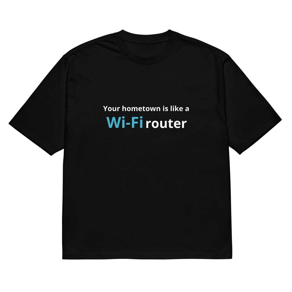 Men's black cartoon pattern digital printed t-shirt with round neck and short sleeves