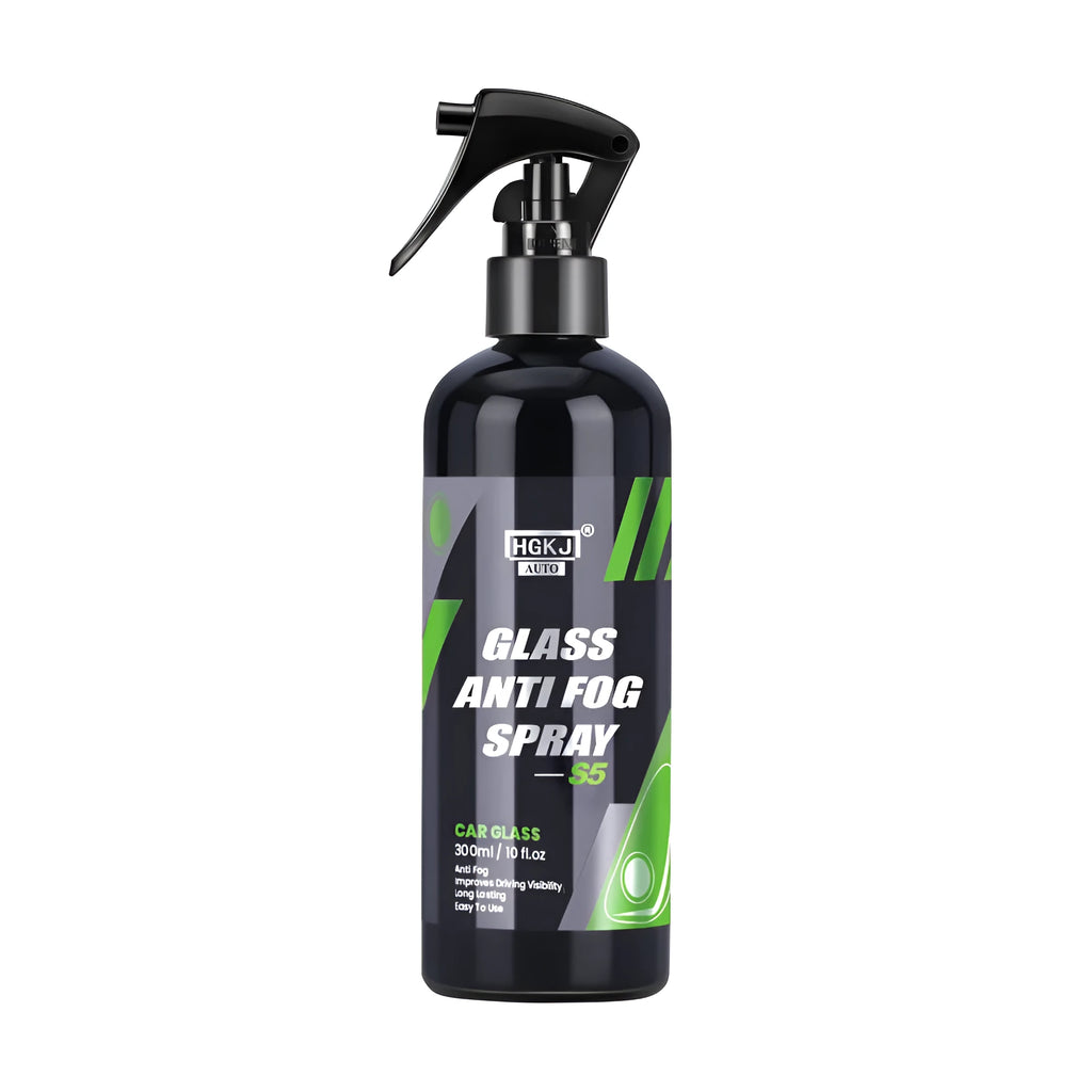 Car antifog spray bottle in 50ml and 100ml sizes for preventing interior window condensation