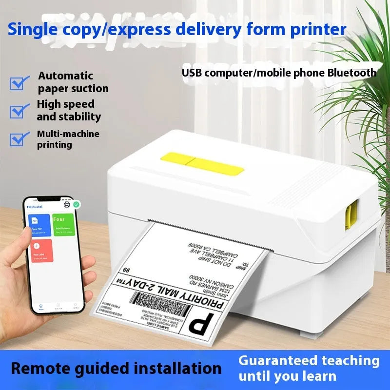FlashLabel thermal express order printer with USB connectivity for shipping label production