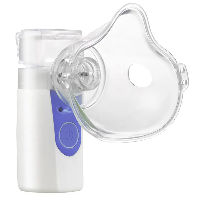 USB handheld plastic nebuliser with columnar design for household drug atomisation