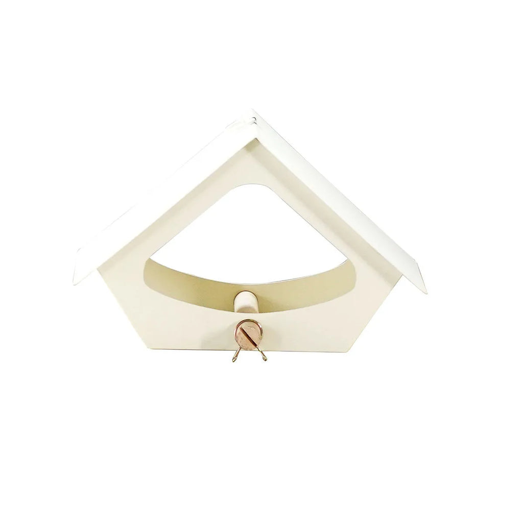 European-style iron bird nest feeder with anti-rain outdoor design in modern simplicity style