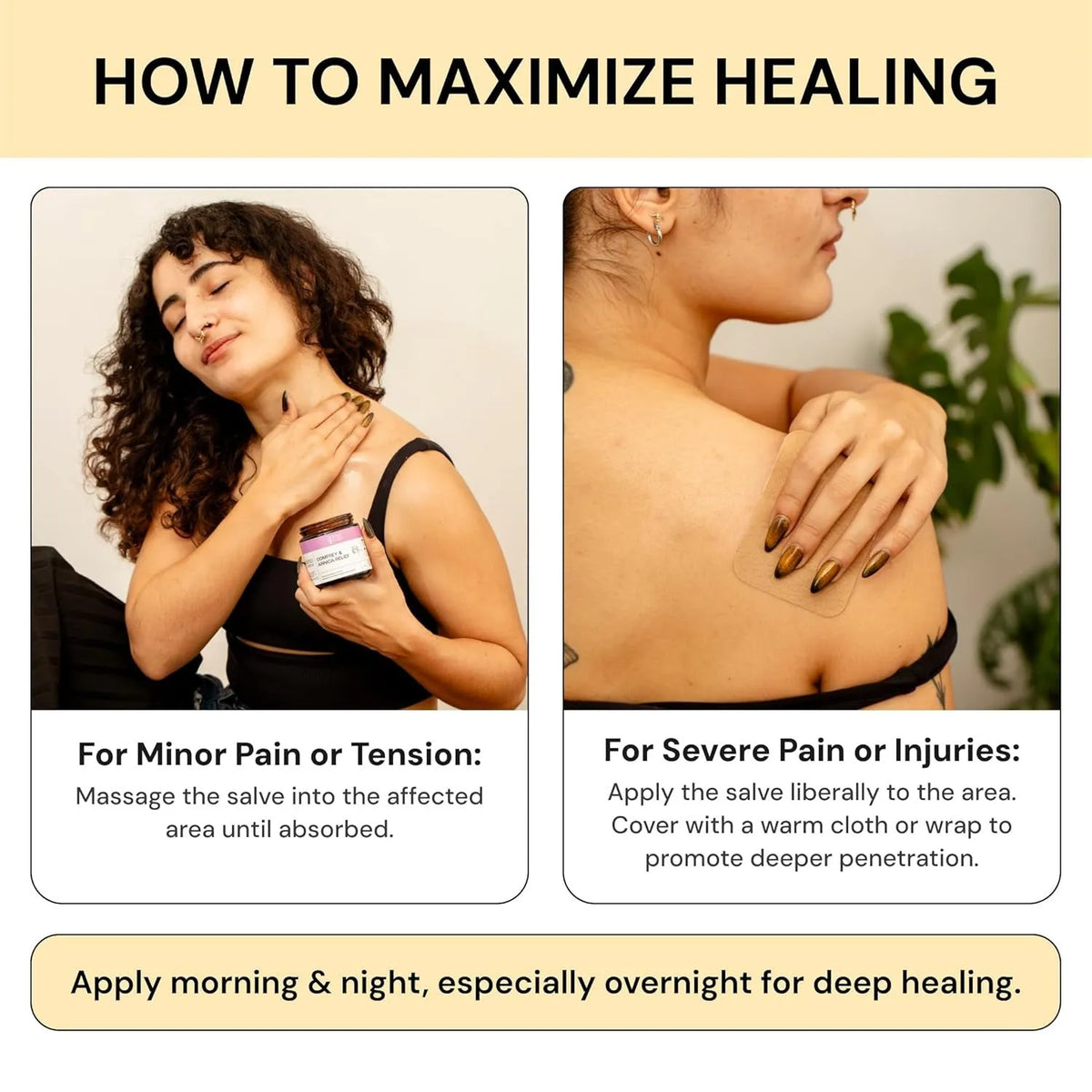 120g tube of Flare Care muscle and joint pain relief cream with no logo branding