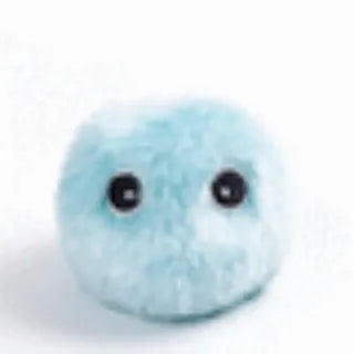 Colourful interactive cat toy ball with motion sensor producing animal sounds