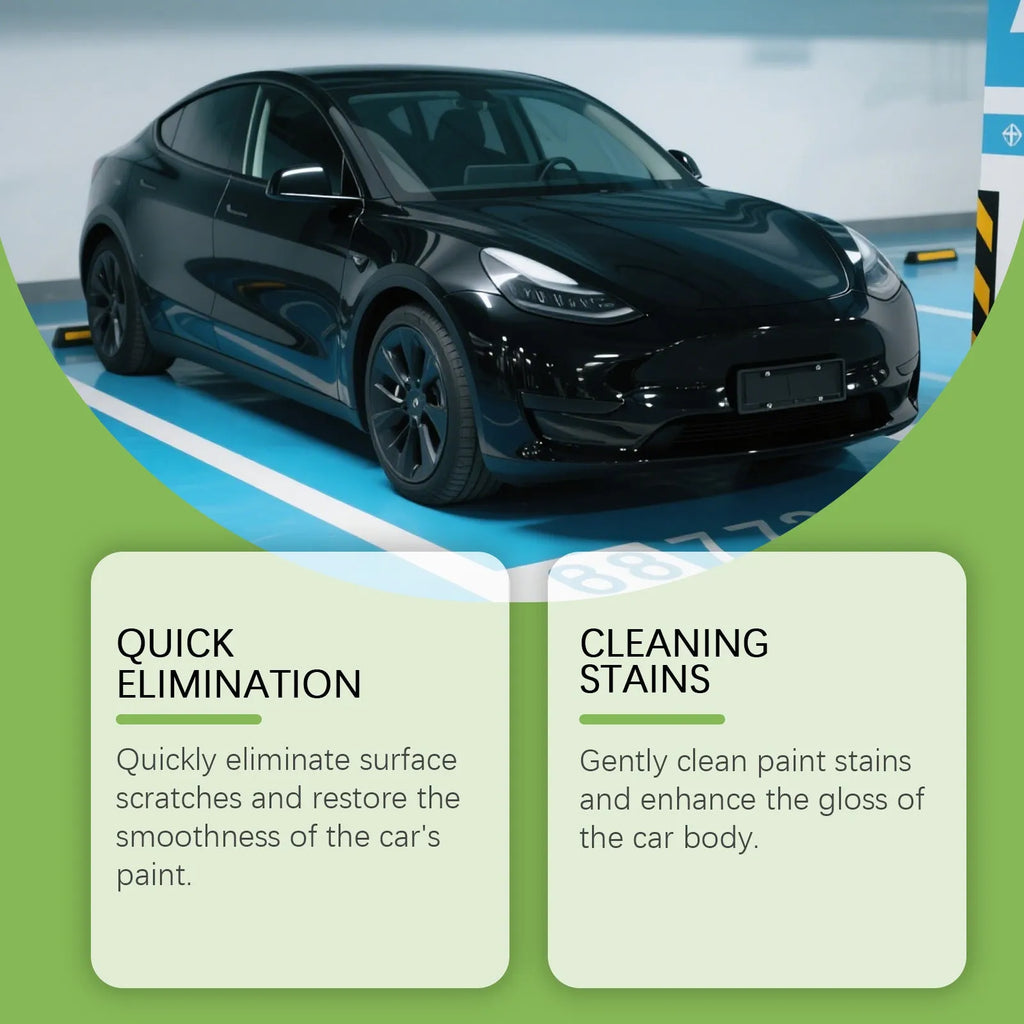 100g car scratch polish cream tube with calcium carbonate formula for vehicle paint repair