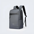 Graphite grey USB business backpack with Oxford cloth construction