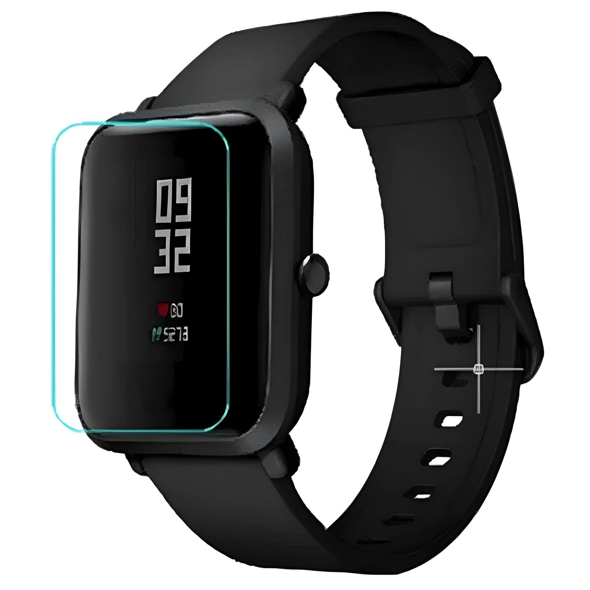 Hydrogel screen protector film for Amazfit Bip smartwatch with anti-scratch properties