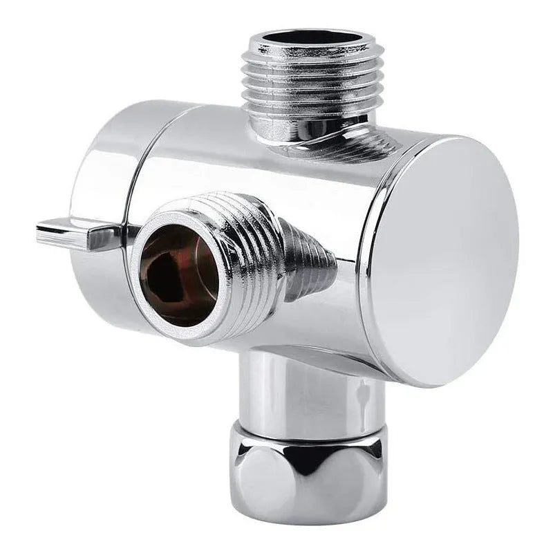 Copper shower water distributor with metal joint and American bracket options