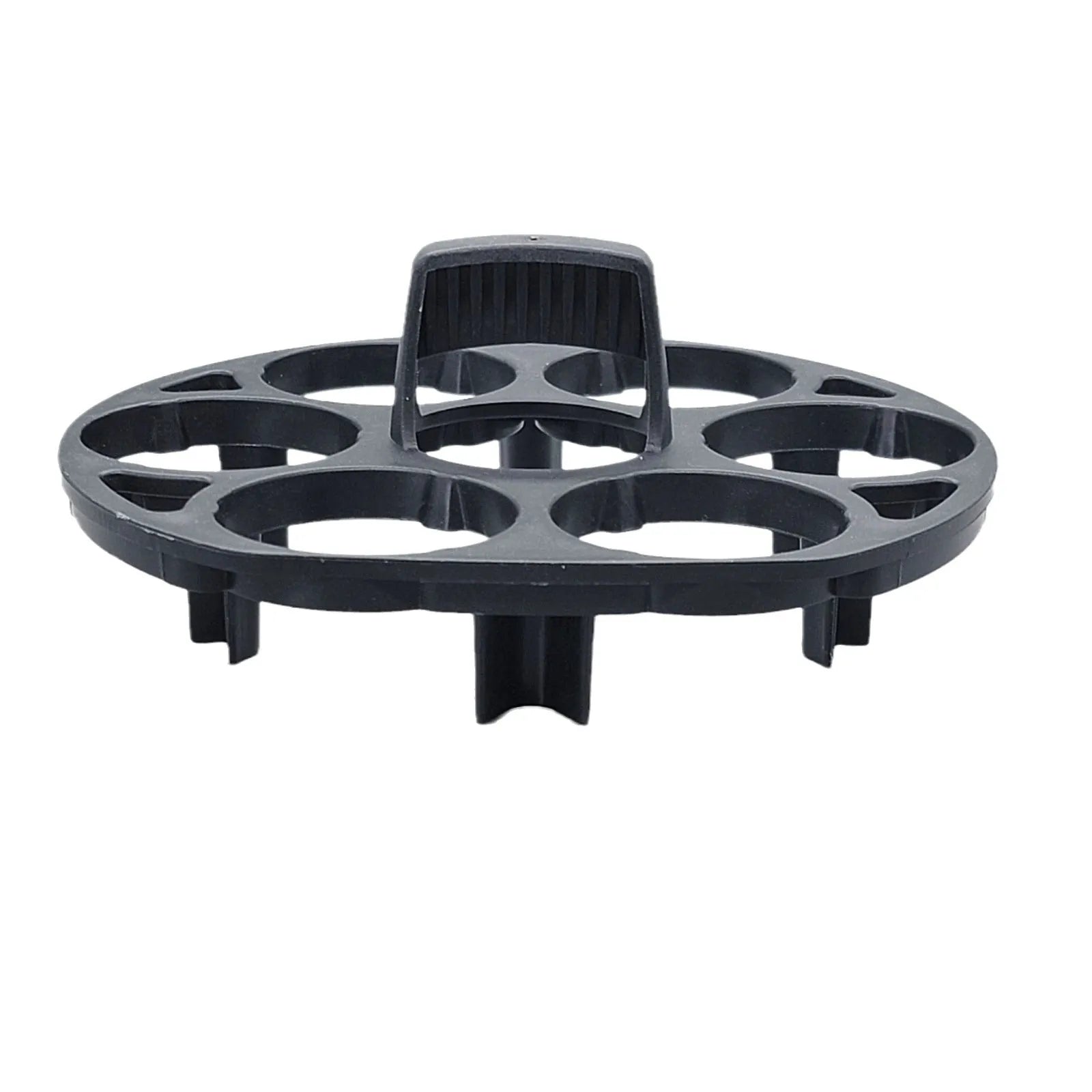 Black plastic egg holder keeper cooking basket with retainer for cooking machines