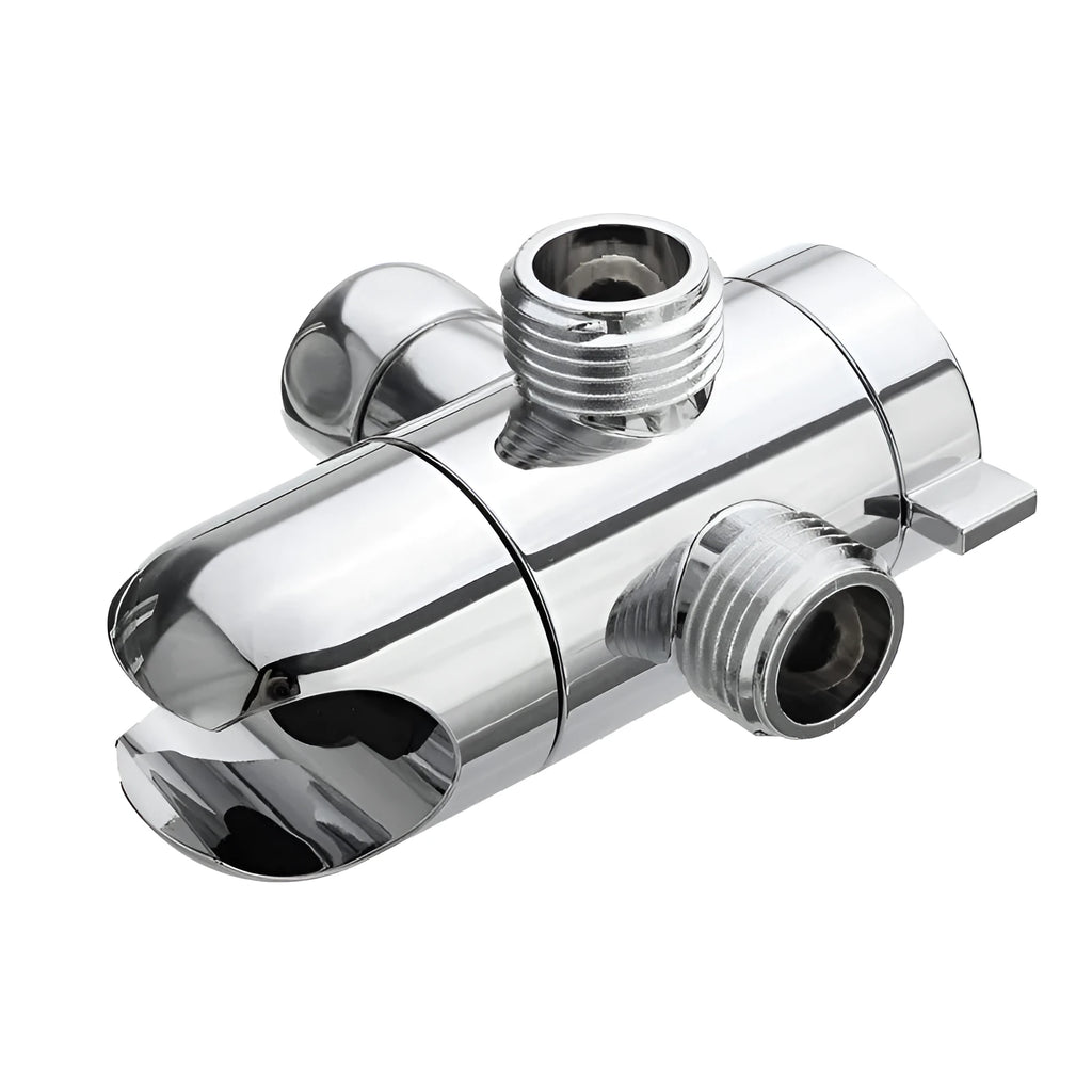 Copper shower water distributor with metal joint and American bracket options