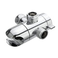 Copper shower water distributor with metal joint and American bracket options