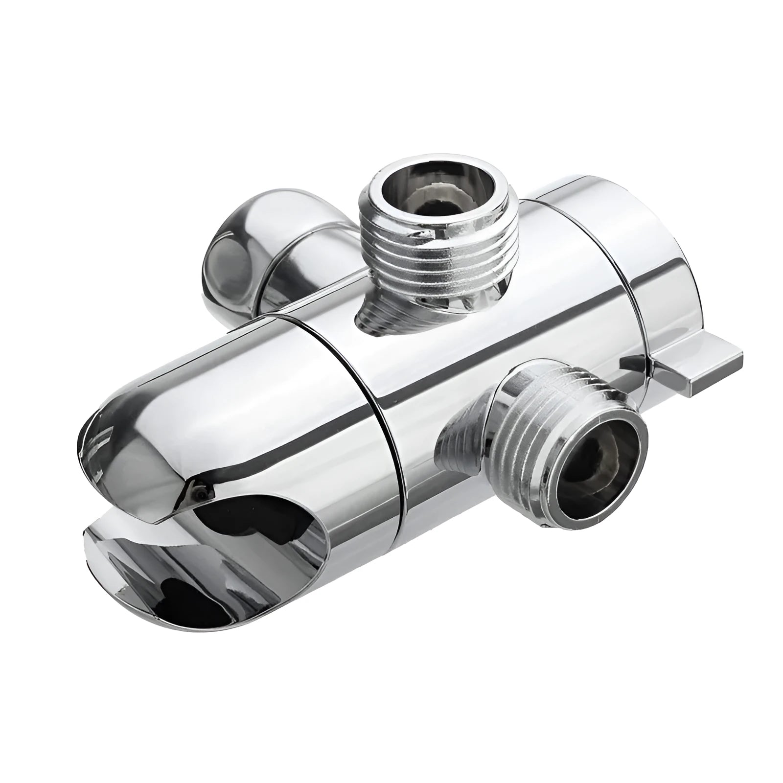 Copper shower water distributor with metal joint and American bracket options