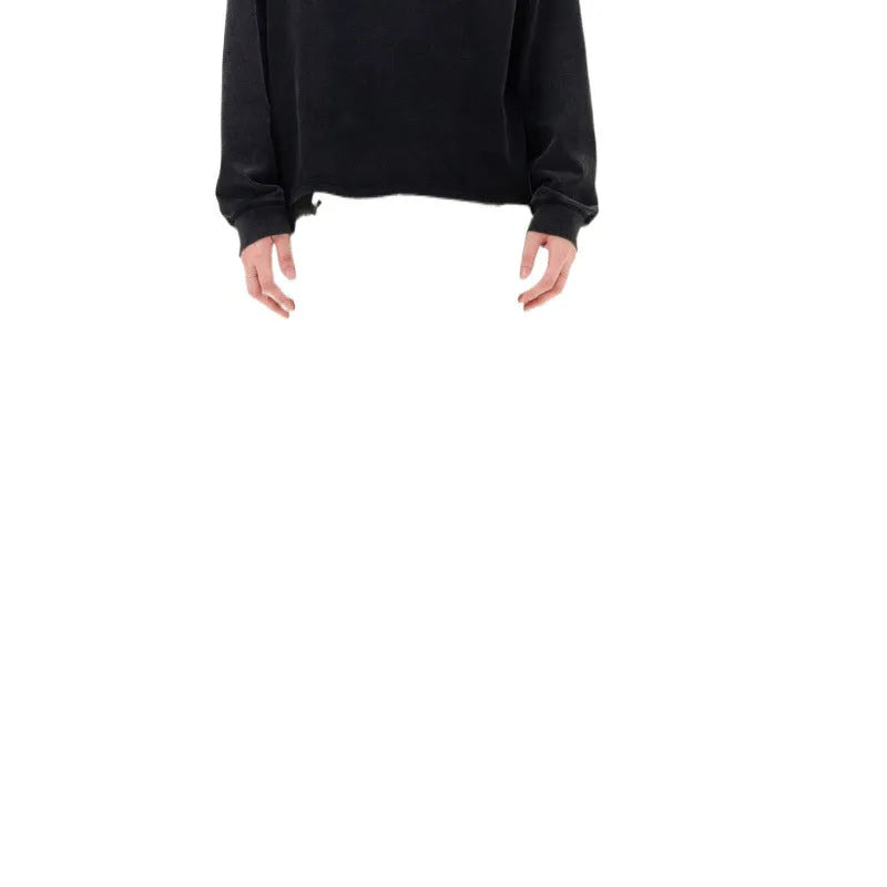 Men's straight-leg trousers with American retro cow pattern showing cardigan button fly opening