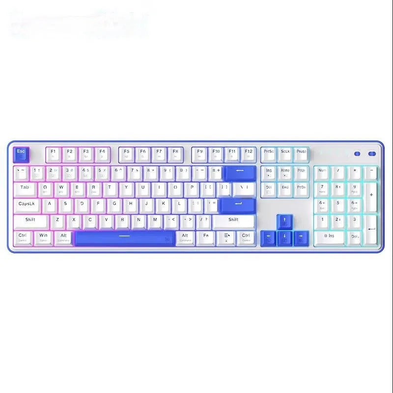 Red Dragon 104-key mechanical keyboard with RGB backlighting and multiple colour options