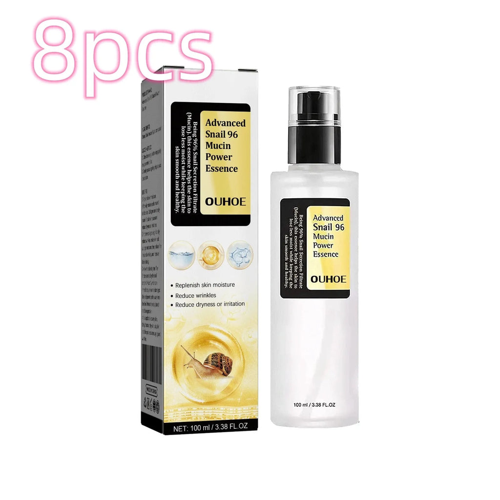 100ml snail collagen facial serum bottle with original formula for hydrating and brightening effects