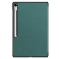 S10FE Plus SM-X620 imitation leather flip case for Samsung Galaxy Tab S10FE 13.1 inch with tri-fold stand