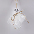 Halloween LED lighting chain with 20 colourful ghost design lights and battery box