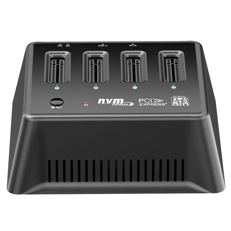 Aluminum M2 Dual Protocol SSD mounting base, 90mm by 78mm, K30174P2 colour
