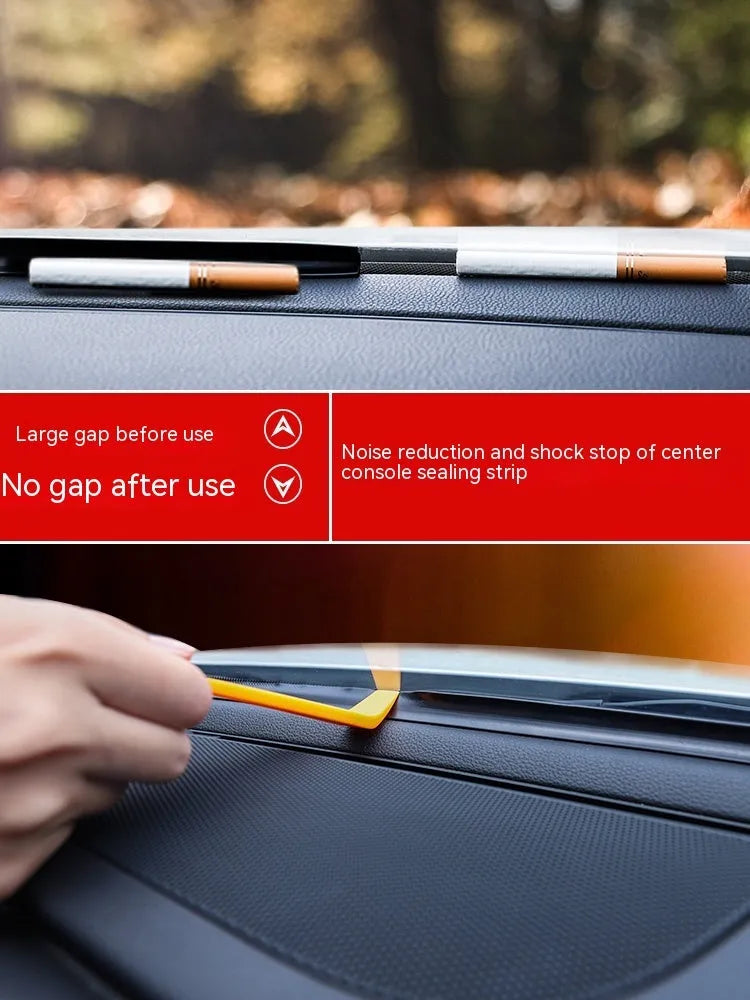 Mitsubishi Outlander dashboard soundproof seal strip showing 1.6 metre length and six card slots
