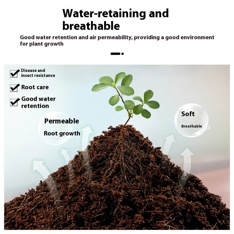 Nutrient soil blocks for planting and seedling cultivation in various sizes on a garden table.