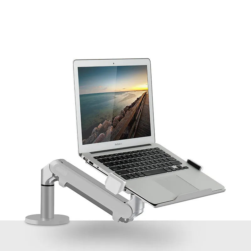 Hover Notebook Air Pressure Arm Bracket aluminium alloy computer stand in silver or black