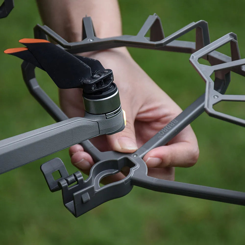Grey ABS plastic propeller blade guard ring for DJI Mavic Air 2 and Air 2S drones.
