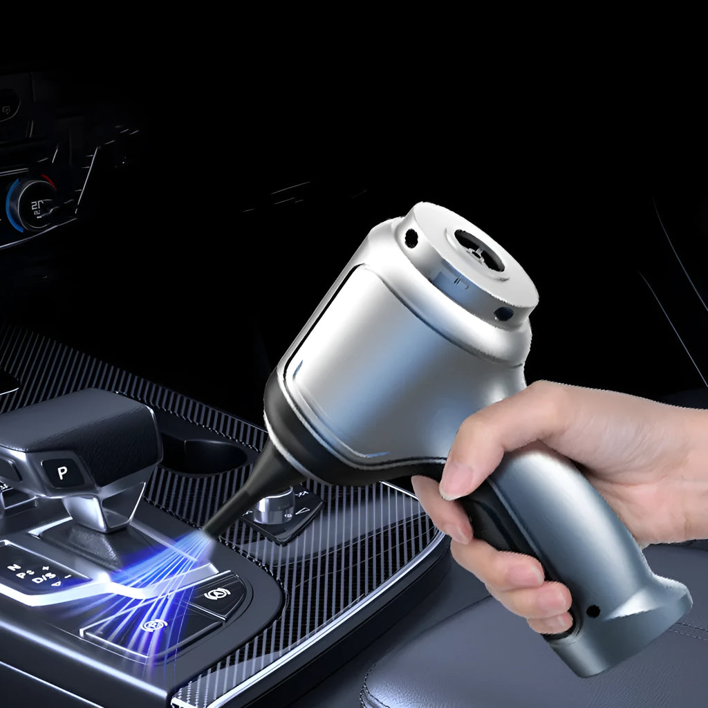 Handheld vertical vacuum cleaner with brushless motor for car and home use in EVA storage bag