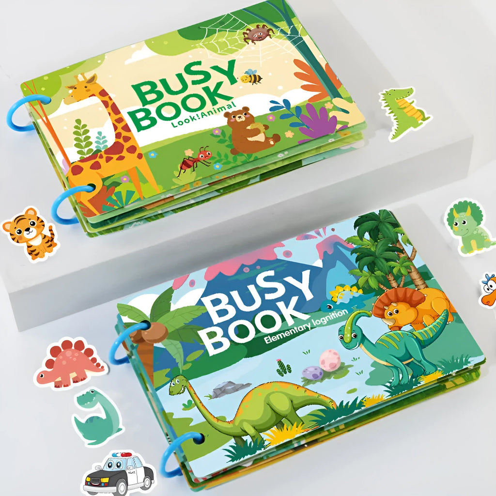 Paper early education educational toy book for children aged 3-6 with CPC and CE certification