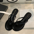 Women's round toe stiletto sandals in black and camel colours with rubber soles