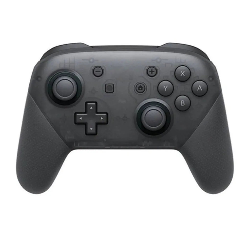 Wireless Nintendo Switch Pro controller with ergonomic design and analogue sticks