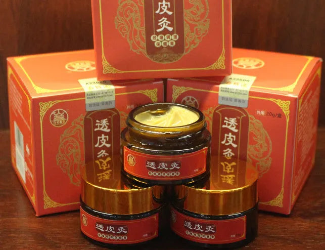 20g jar of Bestlife herbal skin-penetrating moxibustion ointment for pain relief