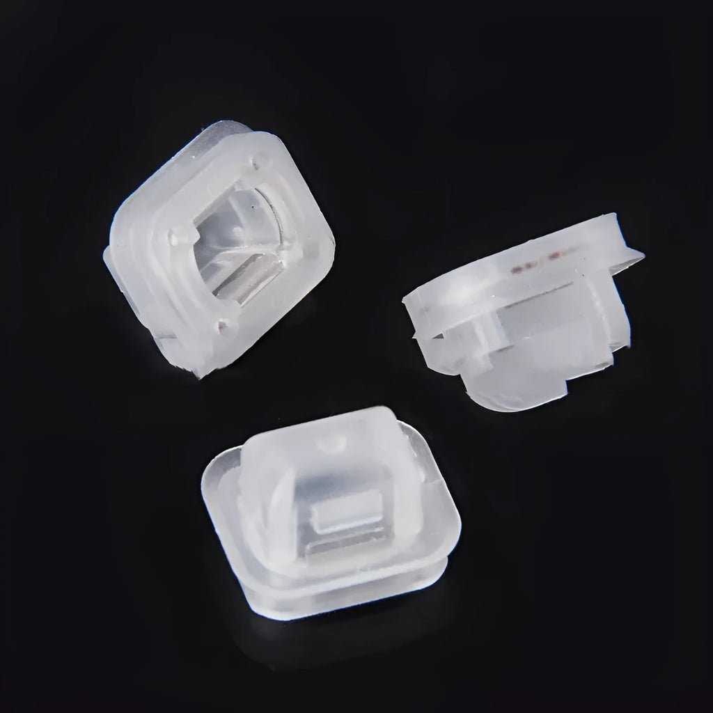BMW E39 E38 interior plastic fastener clips with transparent finish