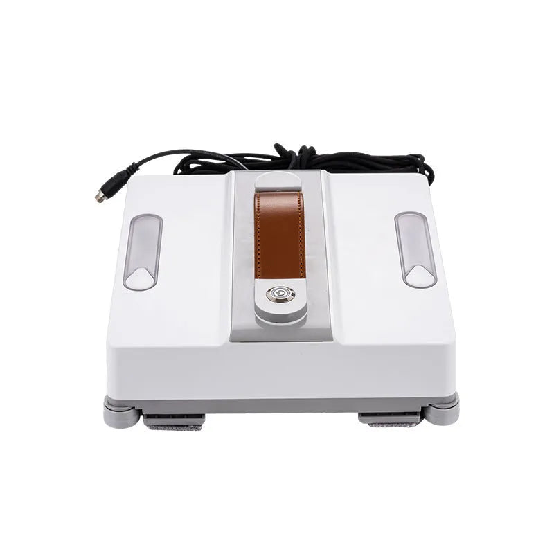 White intelligent window cleaning robot with 220mm dimensions for high-rise electric cleaning