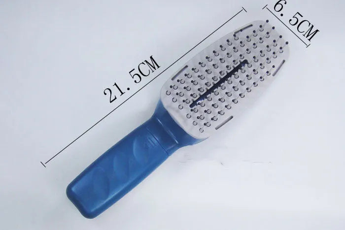 Negative ion pet comb with removable brush head for dog and cat grooming