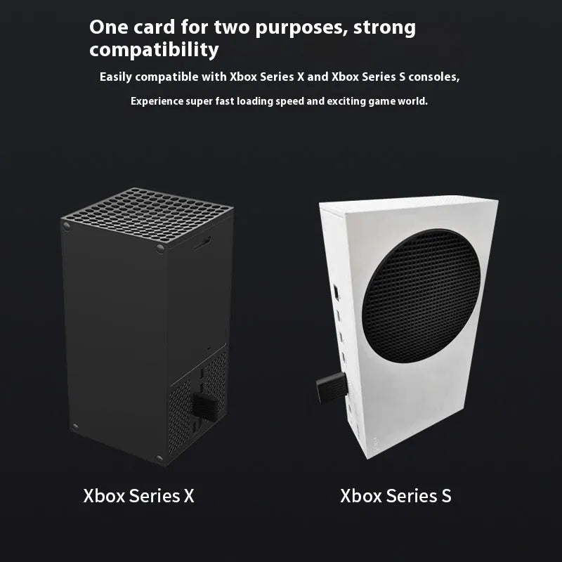 Xbox Series X/S host hard disk switching box with aluminium alloy housing measuring 30x60x7mm