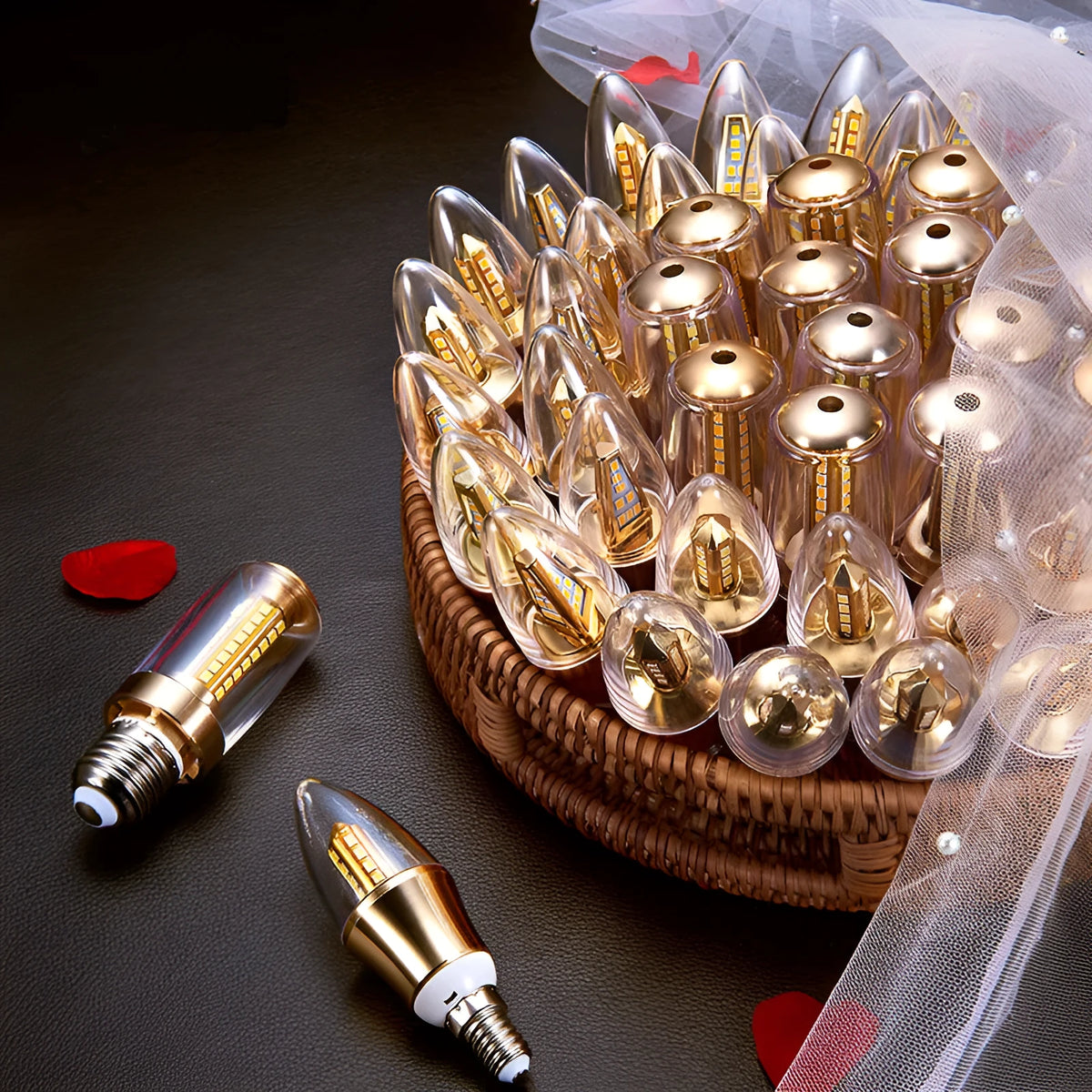 E14 E27 screw LED bulb with three colour modes, rechargeable battery, 5W 7W 9W options, 220V input