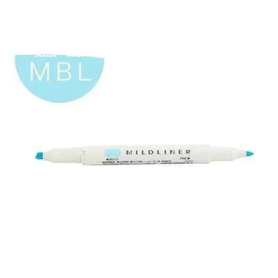 Double-headed non-erasable marker pen available in 33 colours including blue and green MBG and five-colour sets