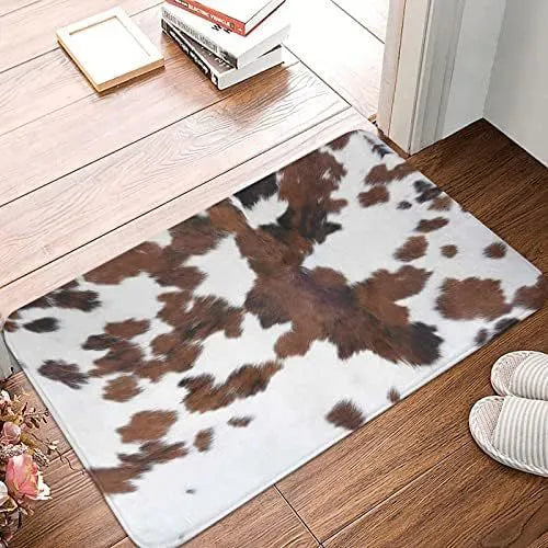 Personalised polyester flannel floor mat in square shape with modern design and multiple pattern options