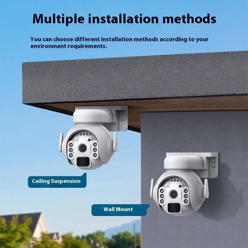 3 million pixel solar security camera with full colour night vision for home monitoring
