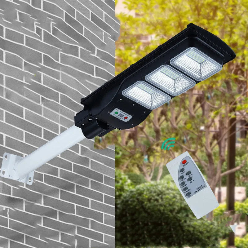 60W integrated solar street light LED outdoor lamp with remote control for rural roads