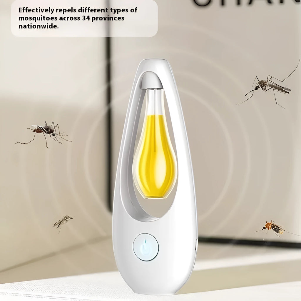 Ultrasonic aroma diffuser with mosquito repellent function in six style variations