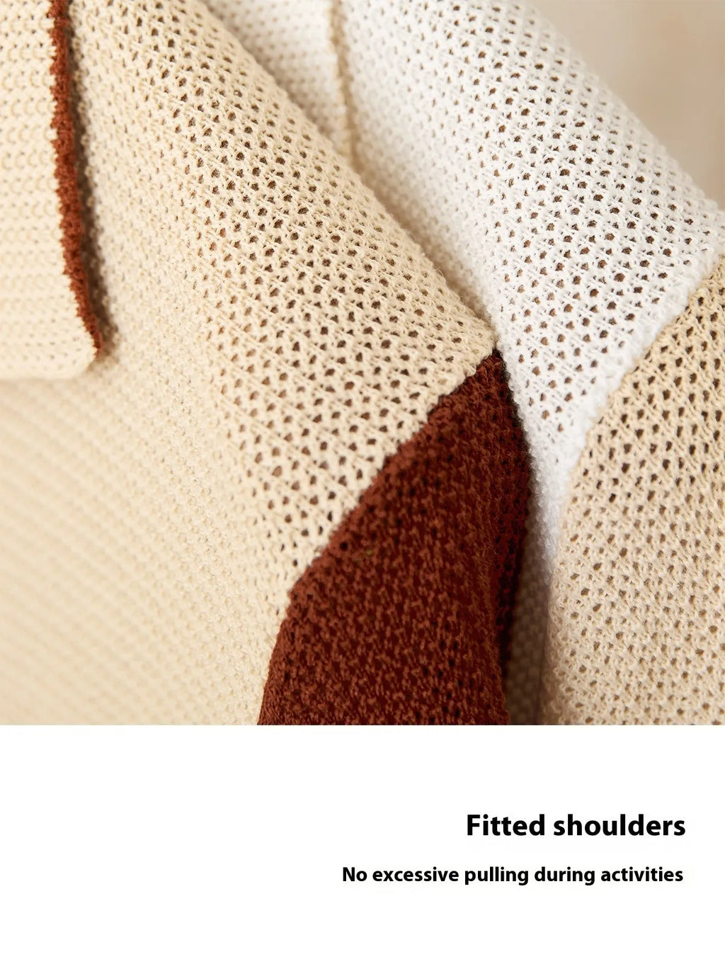 Women's beige lapel collar cardigan with short sleeves made from cotton linen blend fabric
