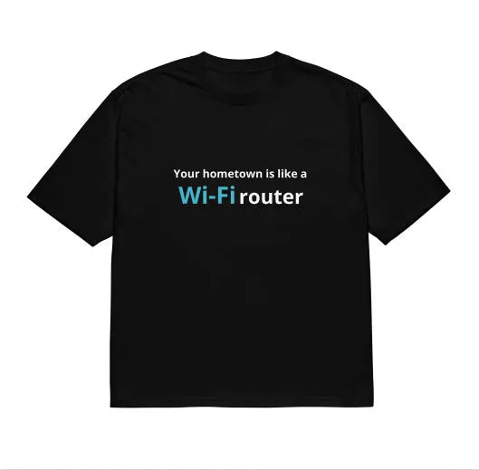 Men's black cartoon pattern digital printed t-shirt with round neck and short sleeves