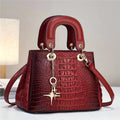 Women's PU shoulder messenger bag, horizontal square, embossed detail, single strap, available in beige green black white khaki red