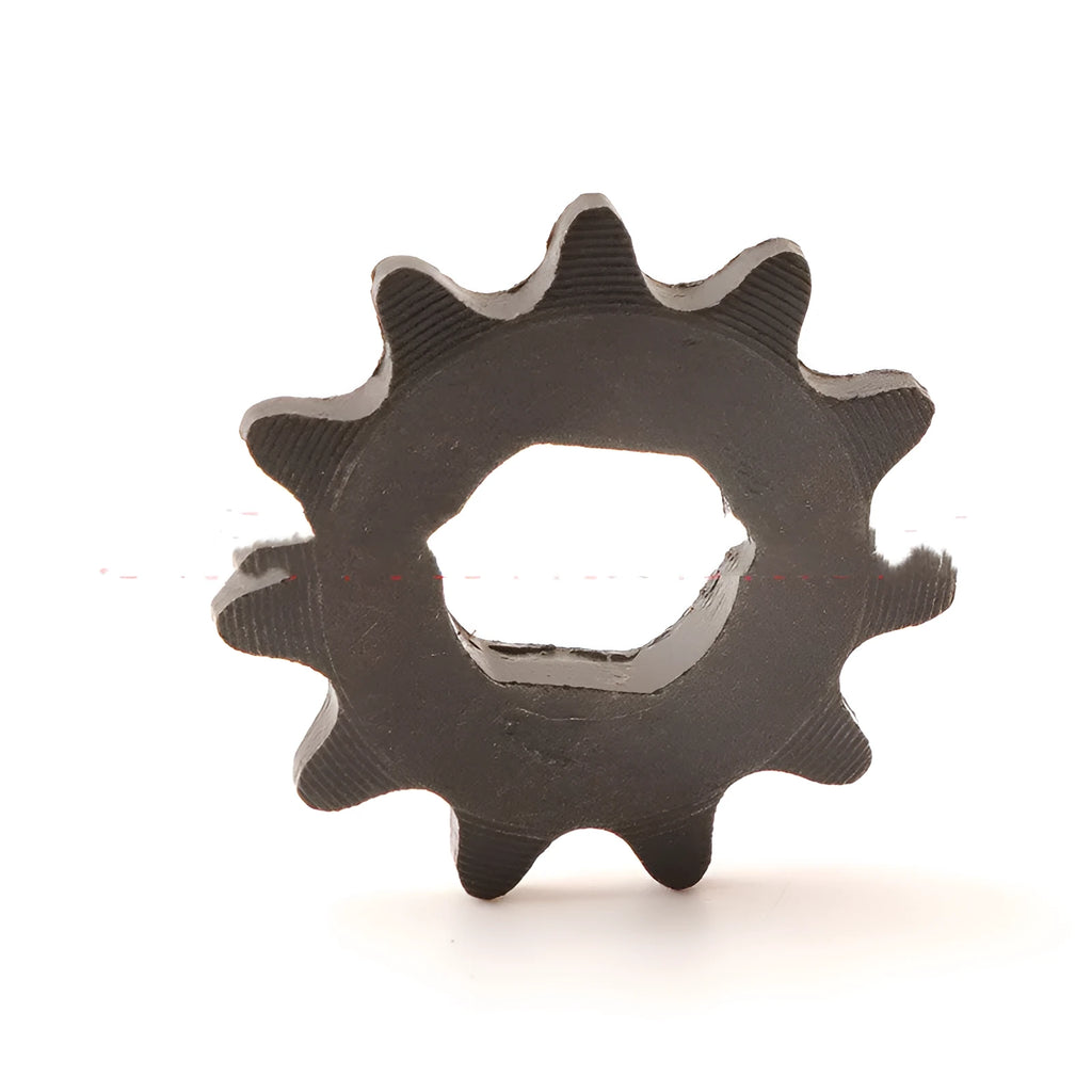 Cast iron motorcycle reduction gear with 11 teeth for 25hT8F chain systems