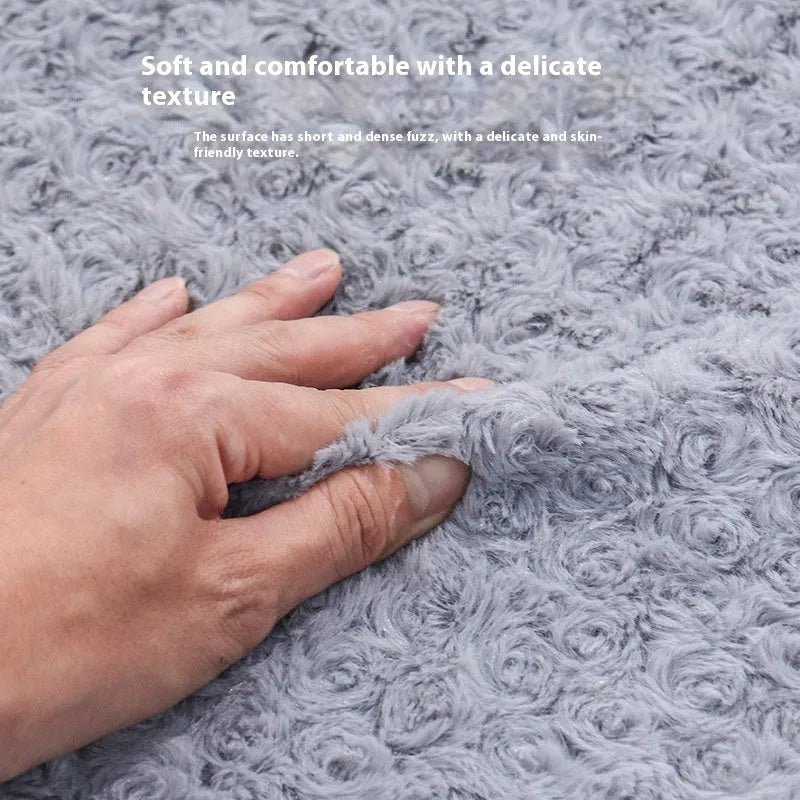 Grey cloth dog kennel for medium to large dogs showing three size options for indoor pet use