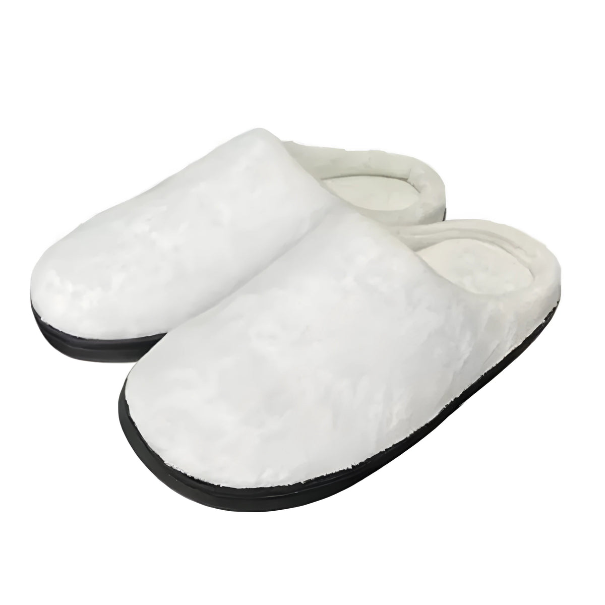 Pattern printed cotton slippers with flannel lining, available in multiple sizes with custom colour choice.