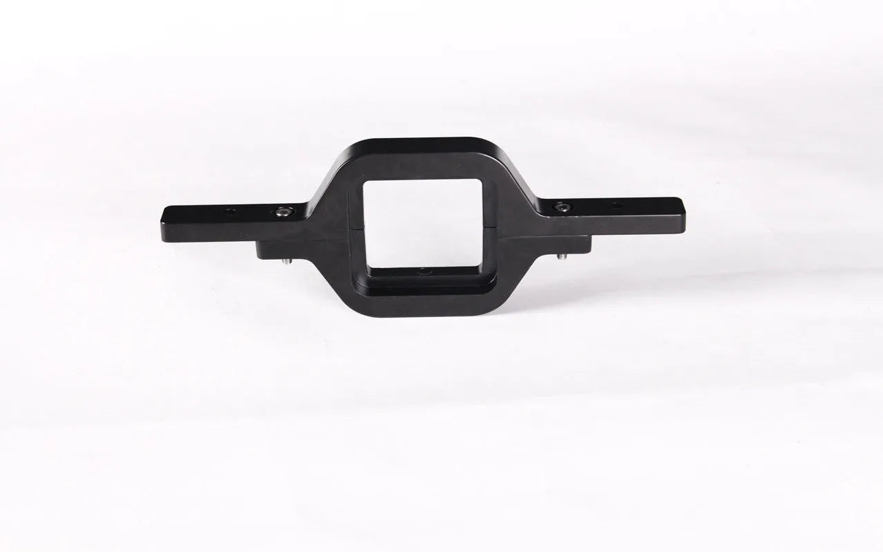 Black vehicle mounting bracket for trailer hook lamp holder installation on off-road 4x4